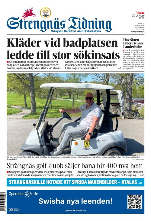 Strengnäs Tidning 20.10.2026