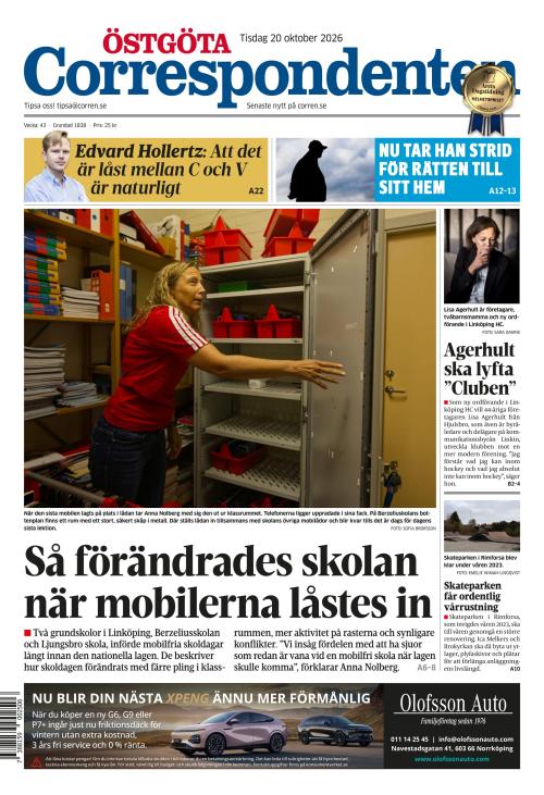 Östgöta Correspondenten 20.10.2026
