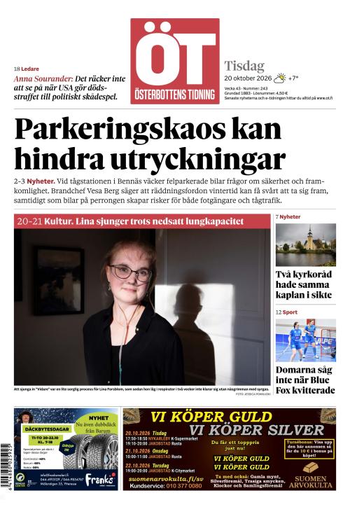 Österbottens Tidning 20.10.2026