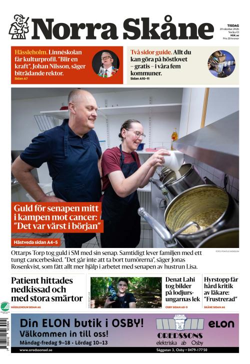 Norra Skåne 20.10.2026