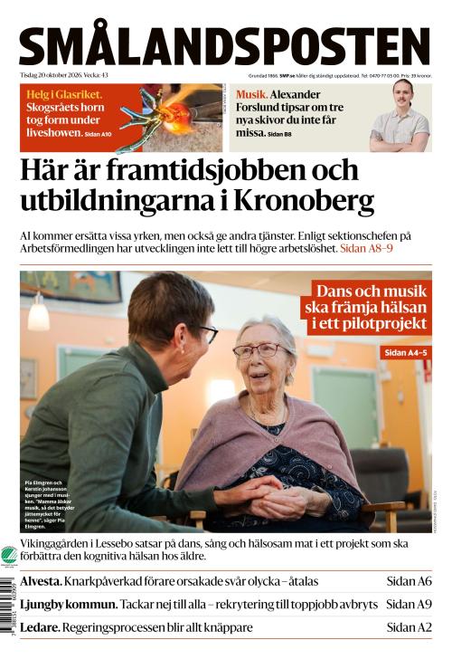 Smålandsposten 20.10.2026