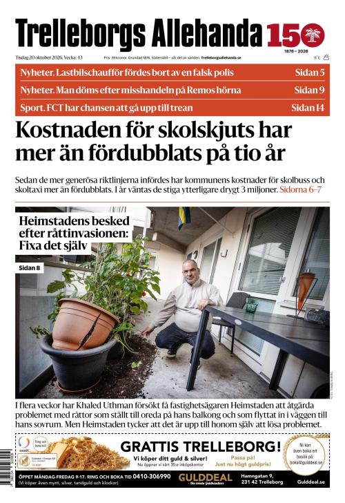Trelleborgs Allehanda 20.10.2026