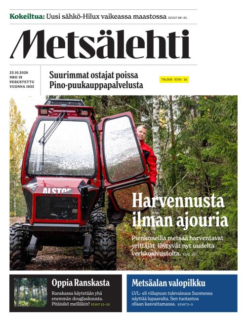Metsälehti (sis. Makasiini) 19/2026
