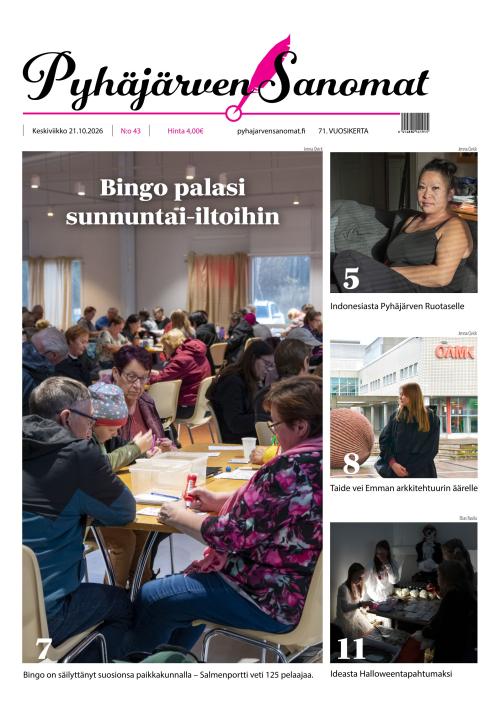 Pyhäjärven Sanomat 21.10.2026