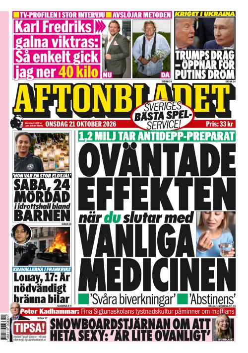 Aftonbladet 21.10.2026