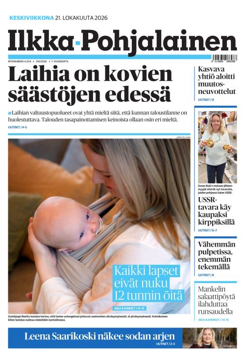 Ilkka-Pohjalainen 21.10.2026