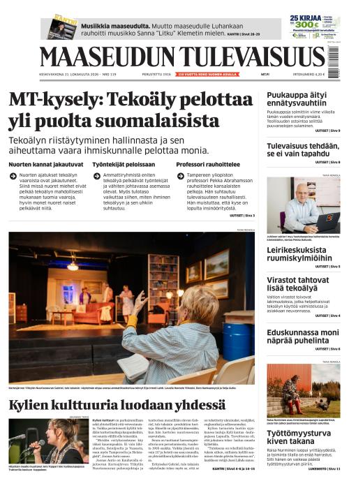 Maaseudun Tulevaisuus 21.10.2026