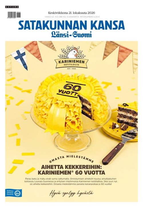 Satakunnan Kansa Länsi-Suomi 21.10.2026
