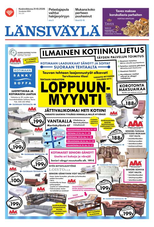 Länsiväylä 21.10.2026