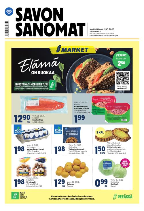 Savon Sanomat 21.10.2026