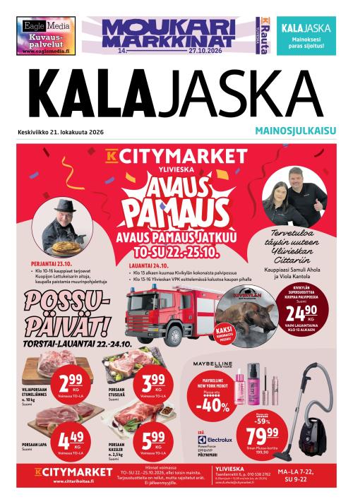 Kalajokilaakso ja Kalajaska 21.10.2026