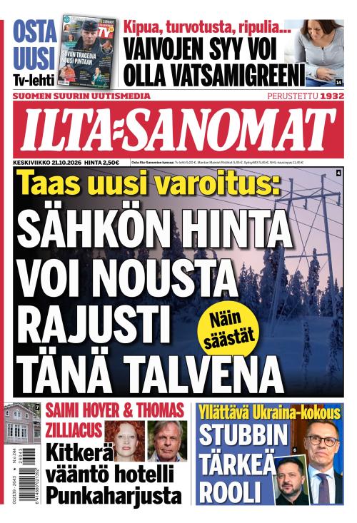 Ilta-Sanomat 21.10.2026
