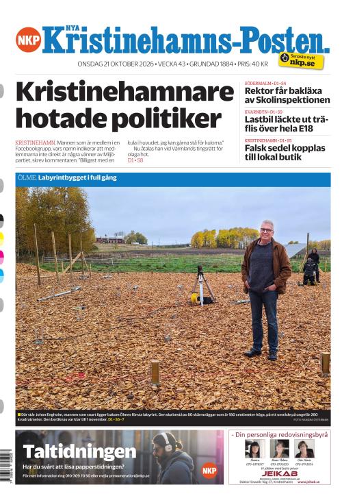 Nya Kristinehamns-Posten 21.10.2026