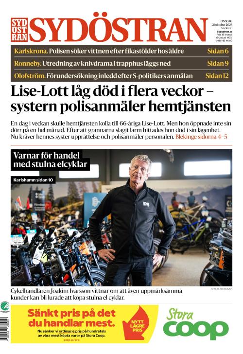 Sydöstran 21.10.2026