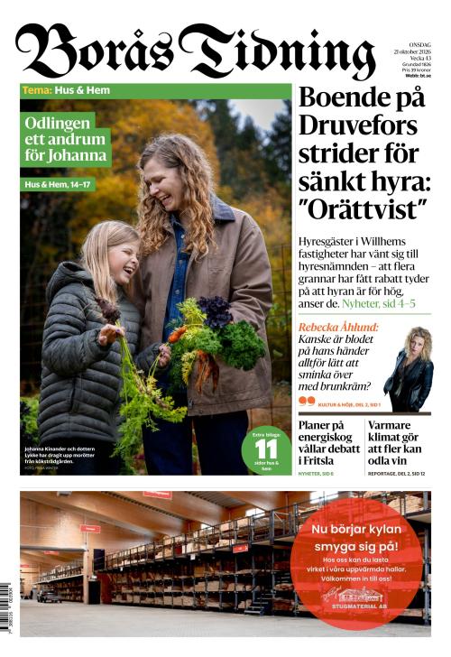 Borås Tidning 21.10.2026