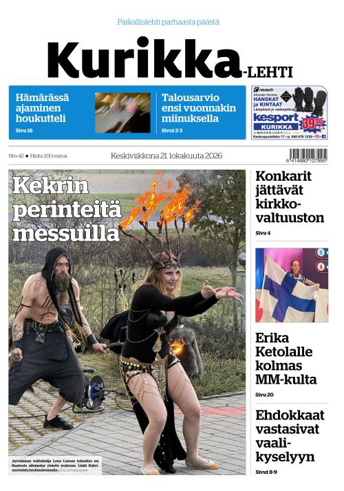 Kurikka-lehti 21.10.2026