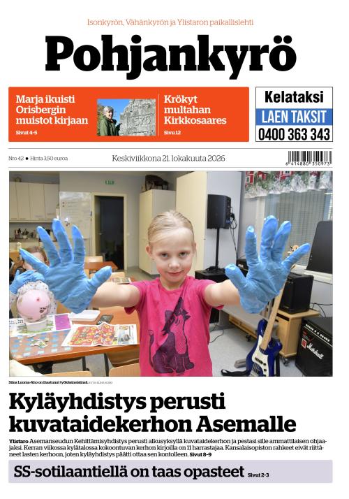 Pohjankyrö-lehti 21.10.2026