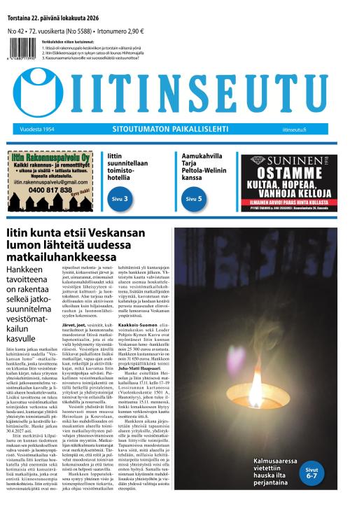 Iitinseutu 22.10.2026