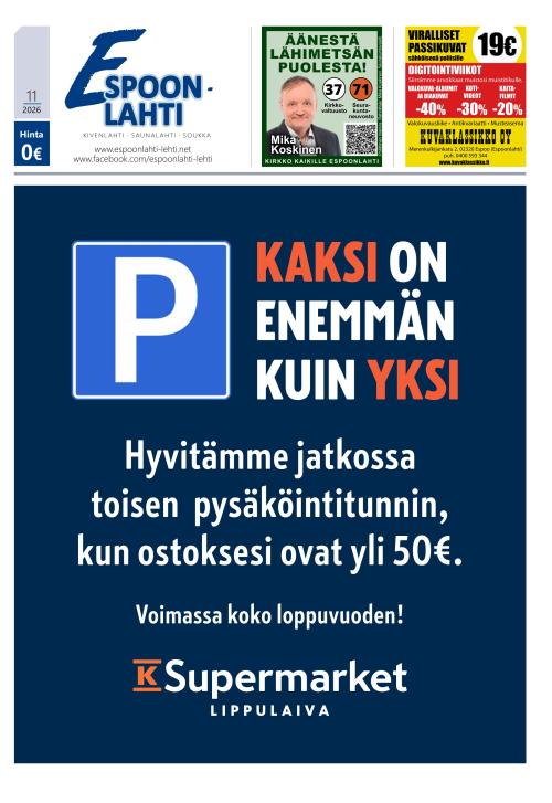 Espoonlahti-lehti 22.10.2026
