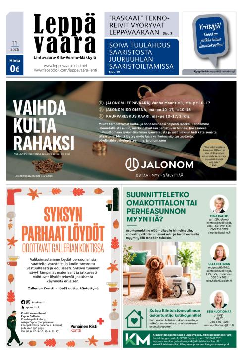 Leppävaara-lehti 22.10.2026