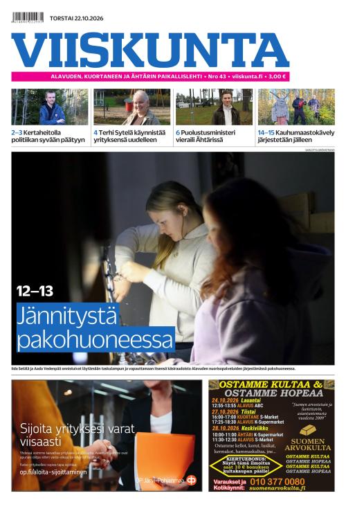 Viiskunta 22.10.2026