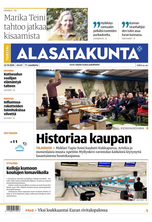 Alasatakunta 22.10.2026