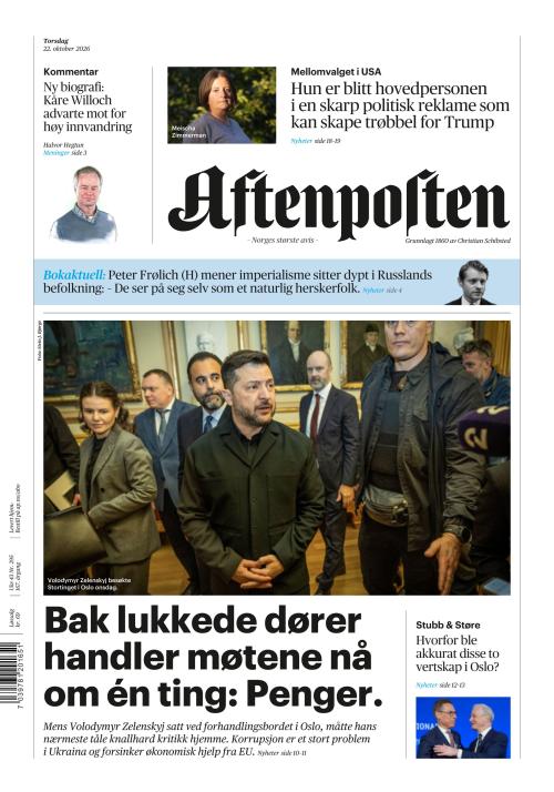 Aftenposten 22.10.2026