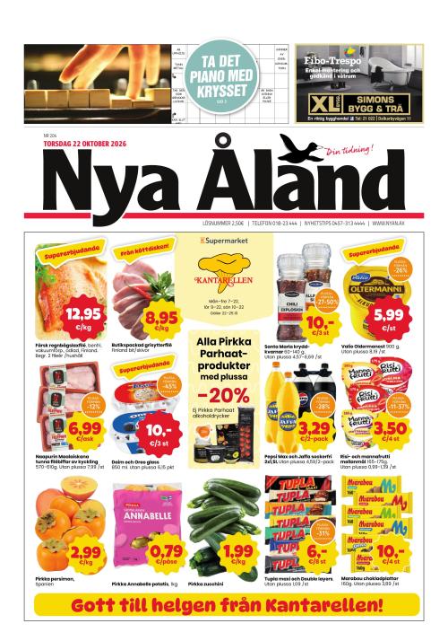 Nya Åland 22.10.2026