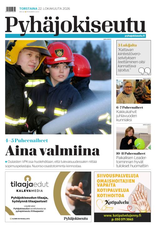 Pyhäjokiseutu 22.10.2026