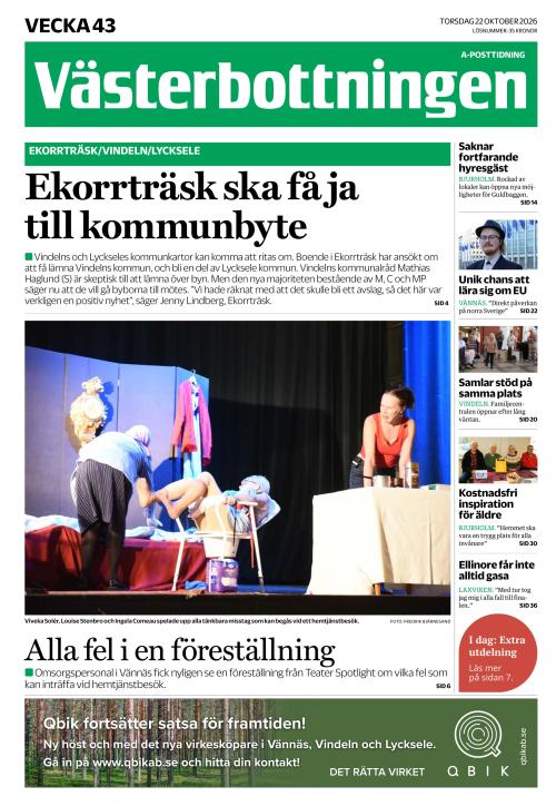 Västerbottningen 22.10.2026