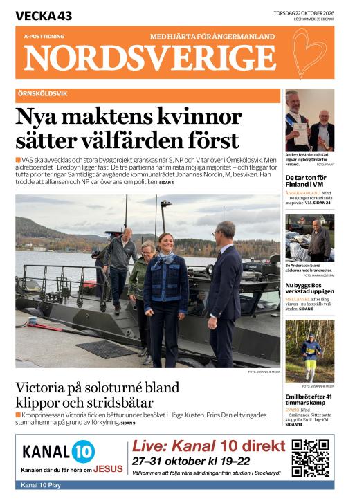 Nordsverige 22.10.2026