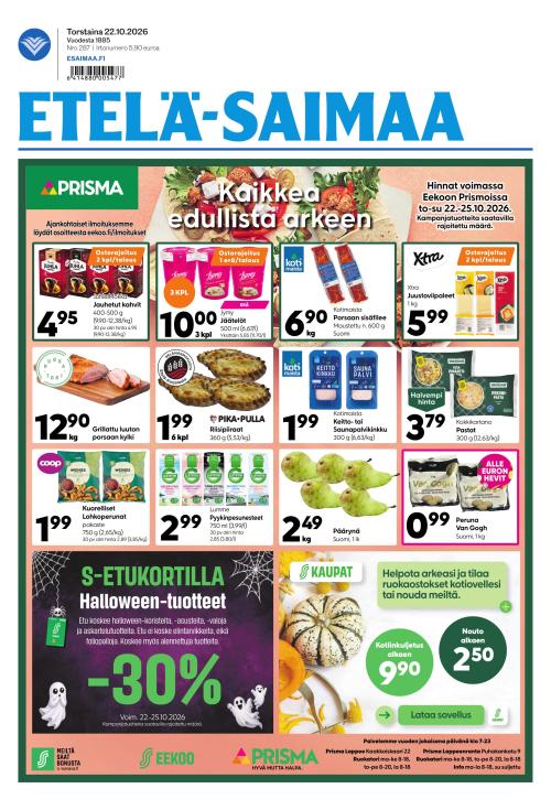 Etelä-Saimaa 22.10.2026
