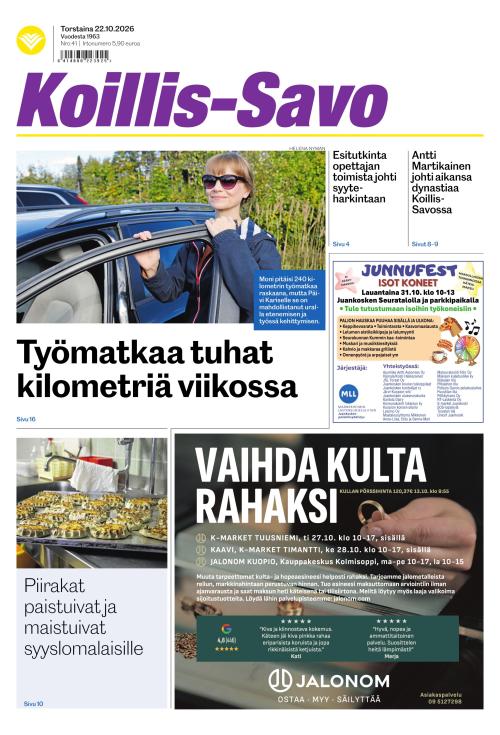 Koillis-Savo 22.10.2026