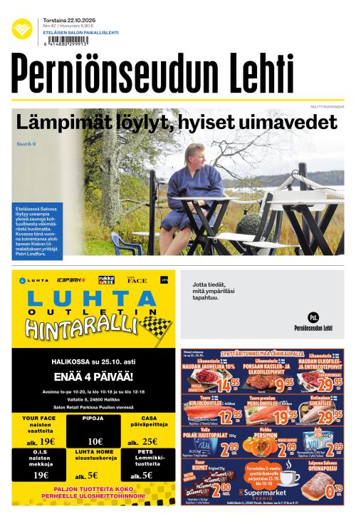 Perniönseudun Lehti 22.10.2026