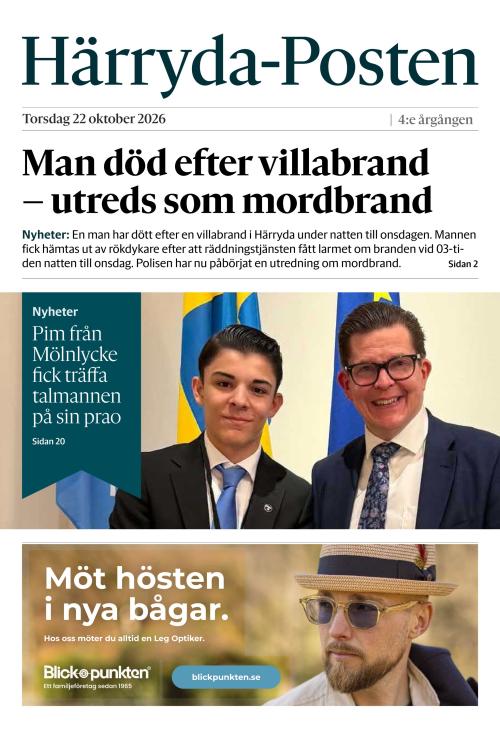 Härryda-Posten 22.10.2026
