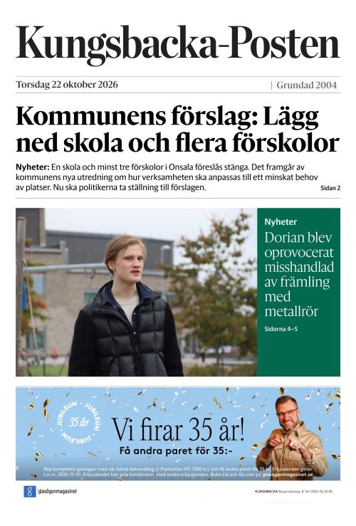 Kungsbacka-Posten 22.10.2026