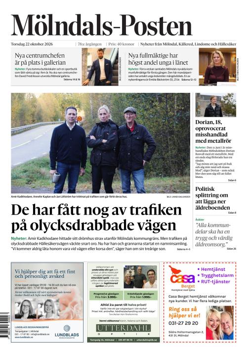 Mölndals-Posten 22.10.2026