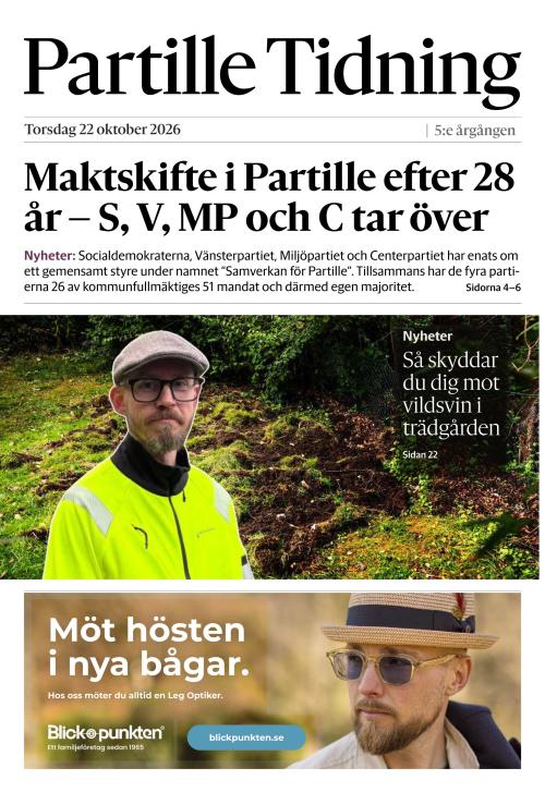 Partille Tidning 22.10.2026