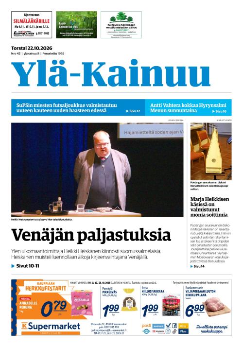 Ylä-Kainuu 22.10.2026