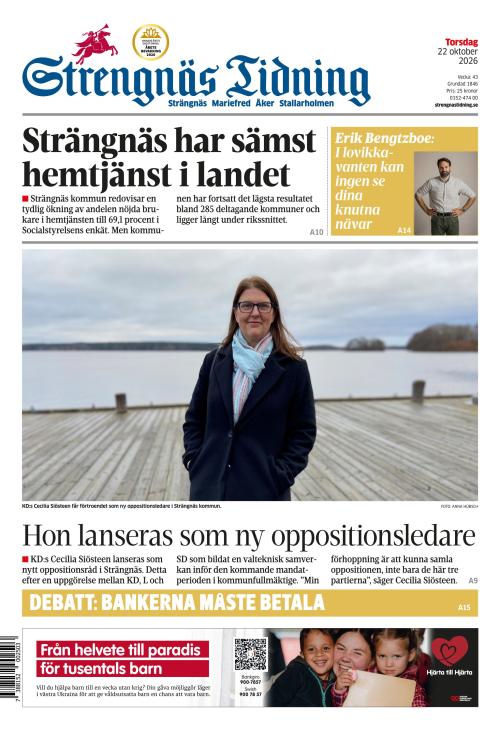Strengnäs Tidning 22.10.2026