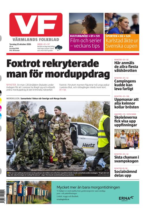 Värmlands Folkblad 22.10.2026