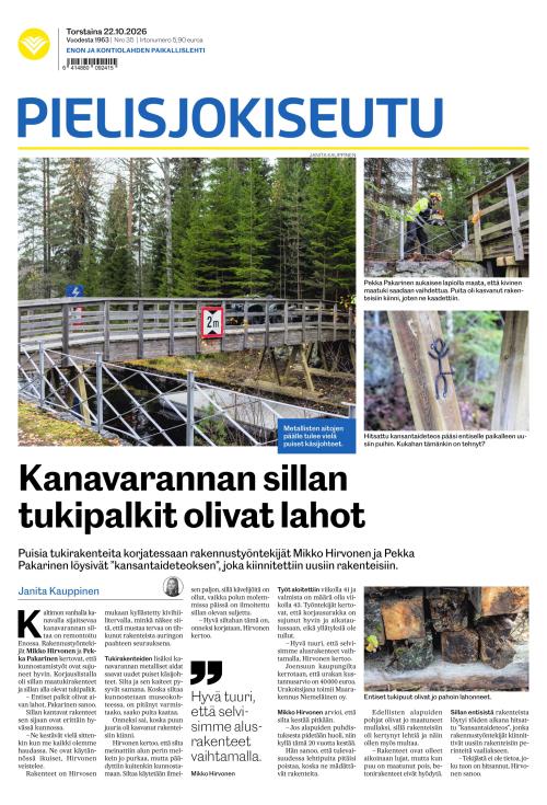 Pielisjokiseutu 22.10.2026