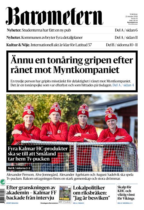 Barometern OT 22.10.2026
