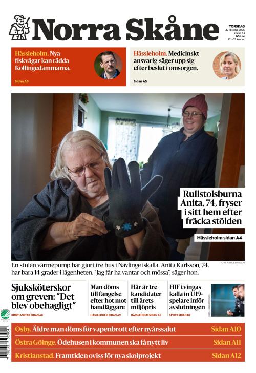 Norra Skåne 22.10.2026