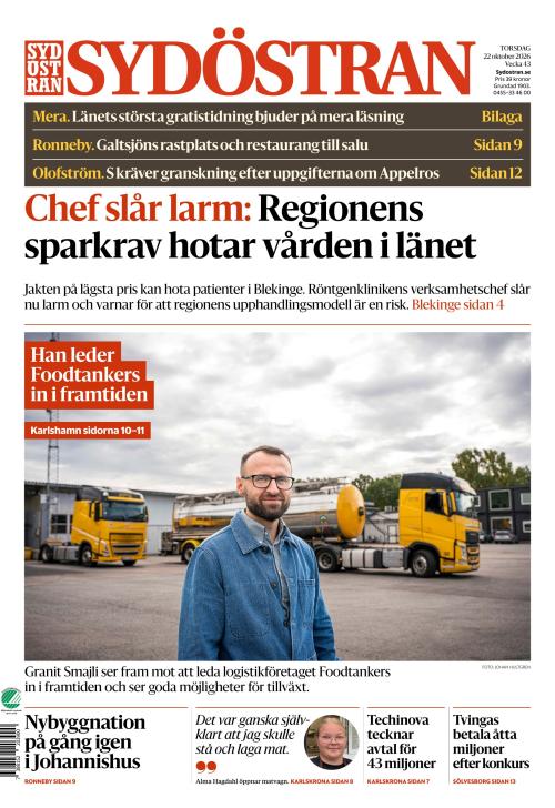 Sydöstran 22.10.2026