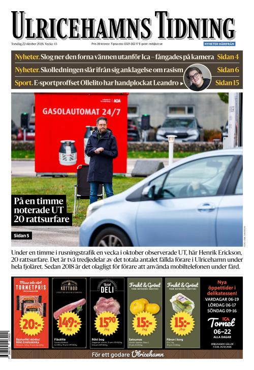 Ulricehamns Tidning 22.10.2026