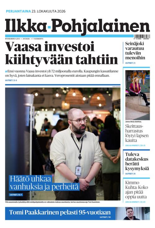 Ilkka-Pohjalainen 23.10.2026