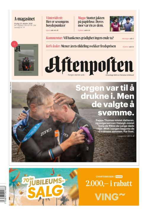 Aftenposten 23.10.2026