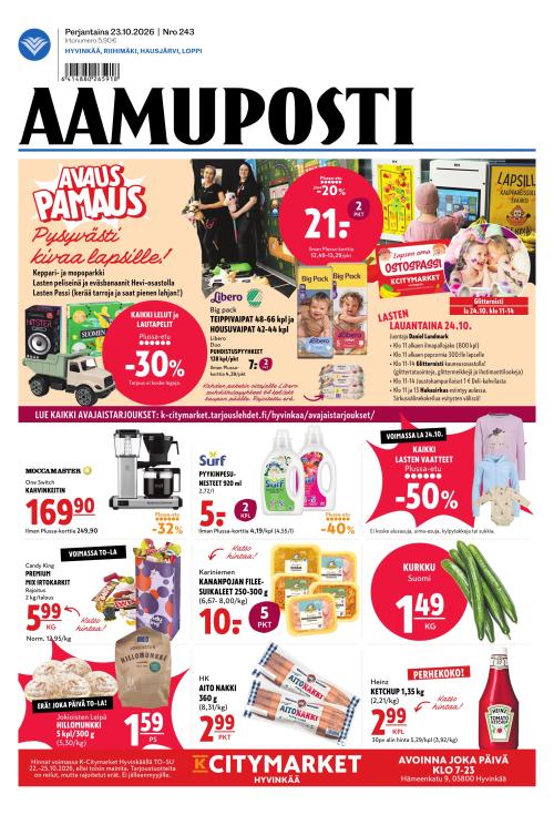 Aamuposti 23.10.2026