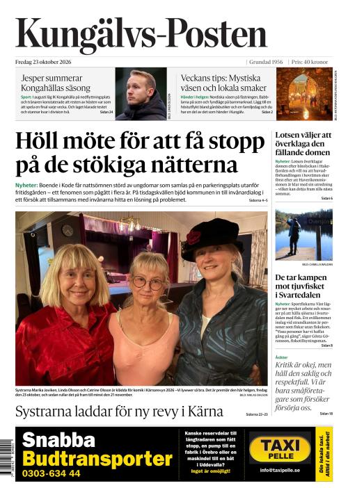 Kungälvs-Posten 23.10.2026